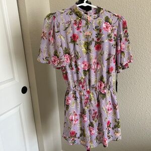 Forever 21 Floral Romper